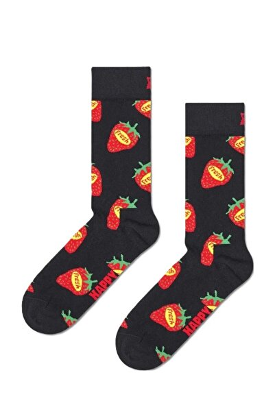 Happy Socks Φρέσκια Κάλτσα Φράουλα (Μέγεθος: 36-40)