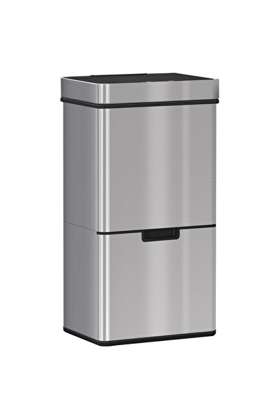 Generic Brand Coș de gunoi cu senzor (47L + 2 x 12.5L), Coș automat cu senzor...