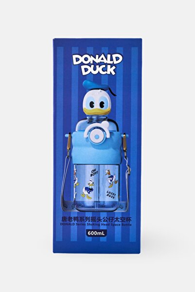 Disney Donald Duck Print Water Bottle, Blue