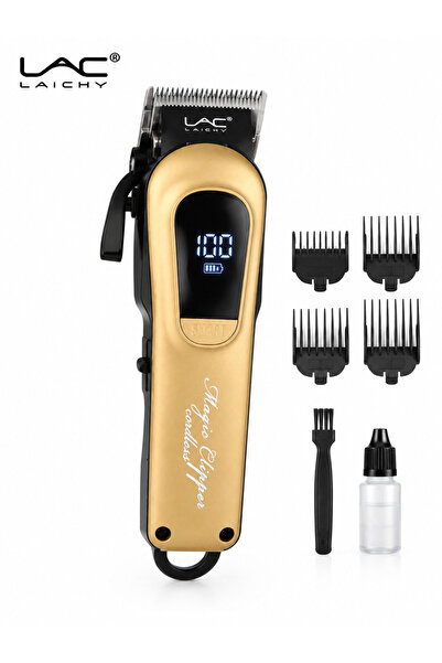 LAC LAICHY LAICHY Professional Cordless Hair Clipper, LED Digital Power Displ...