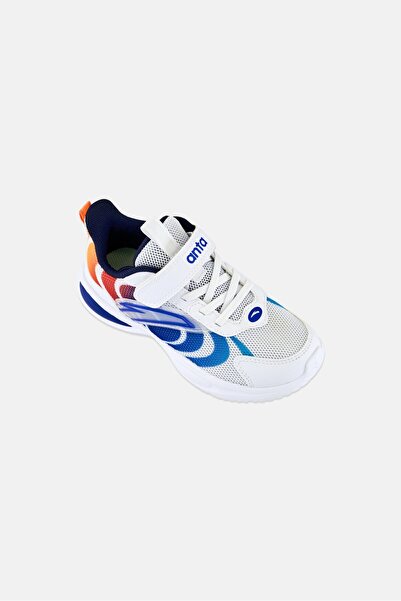 Anta Kids Boy Velcro Closure Running Shoes, Multicolor