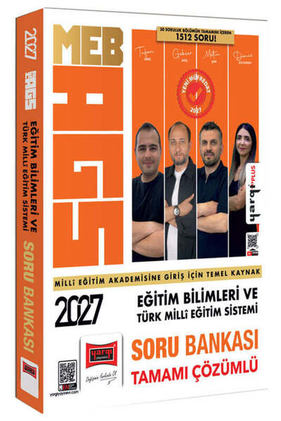 Yargı Yayınları 2027 MEB-AGS Eğitim Bilimleri ve Türk Milli Eğitim Sistemi Ta...