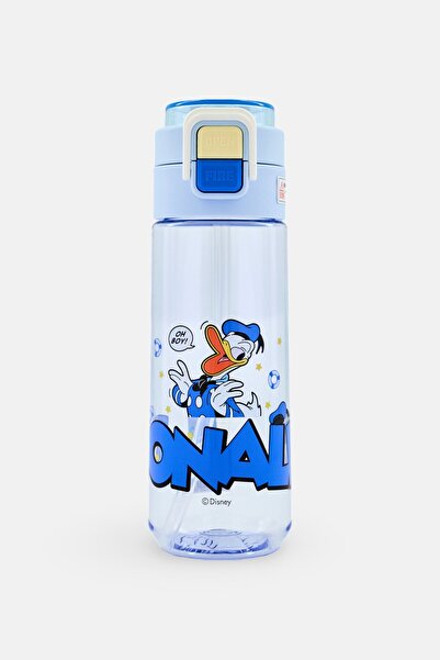 Disney Donald Duck Print Water Bottle, Blue