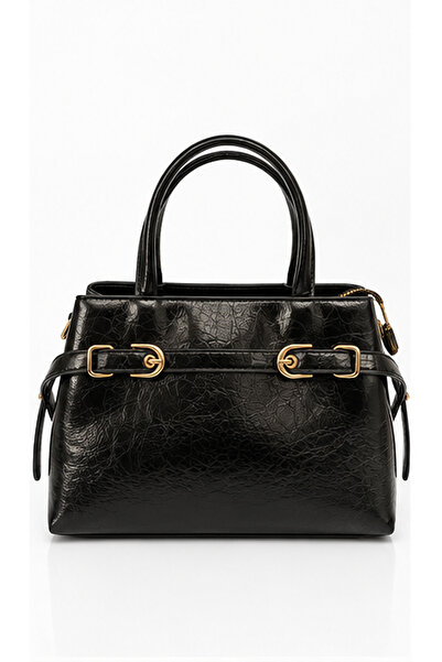 KRISTE BELL Kristebell Imported Soft Saya Black Women's Shoulder Bag Kb0006