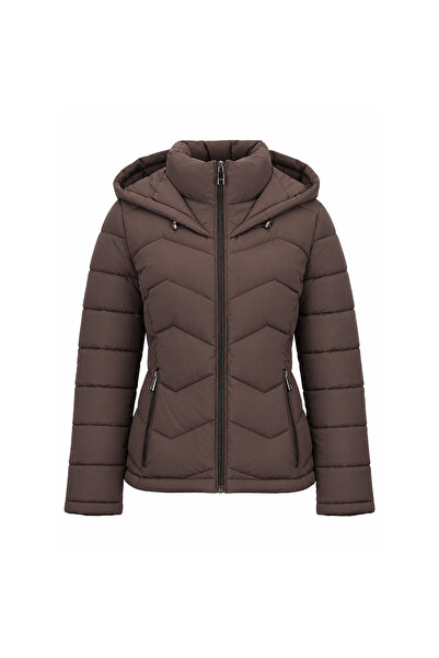 Calvin Klein Stretch Outerwear CW533974-F5B Kadın Mont Kahverengi