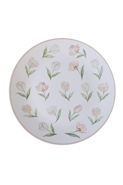 Lale Desen Servis Tabağı 25 Cm 2 Li