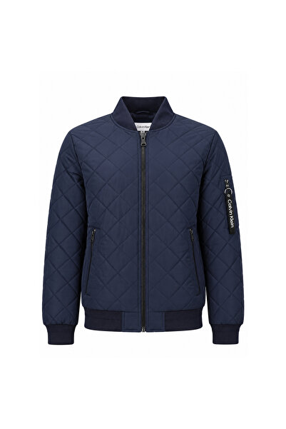 Calvin Klein Quilted CM008986-TNO Erkek Ceket Lacivert