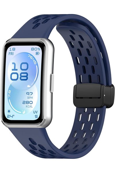 O Ozone Soft Silicone Sport Watch Strap Compatible with HUAWEI Band 11/Band 1...