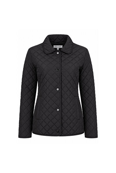 Calvin Klein Quilted CW522584-BLK Kadın Mont Siyah