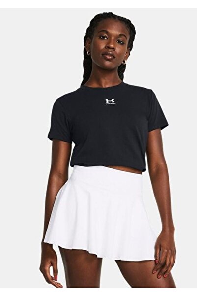 Under Armour Women's Black Crew Neck T-Shirt 1383648-001
