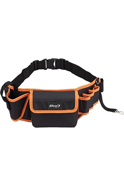 Pro7 حزام أدوات متعدد الجيوب I-57x19 سم - حزام متين قابل للتعديل مع جيوب متعد...