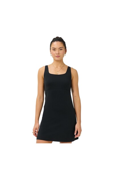 Sweaty Betty All Day Dress Kadın Siyah Elbise KADIN ELBİSE SB10588-001