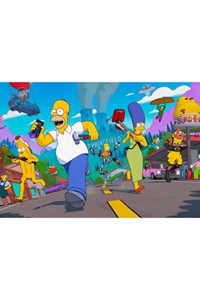 OEM Poster Fortnite The Simpsons 2025, 61x90 cm, poster6007