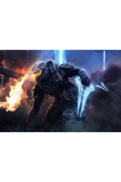 OEM Αφίσα Halo 4k 2024, 61x90 εκ., poster6189