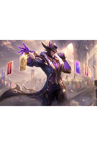 OEM Poster League Of Legends Victorious Twisted Fate, 61x90 cm, poster7069