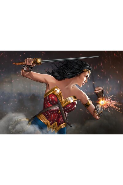 OEM Αφίσα Wonder Woman Κανένα Κακός Δεν Έχει Ποτέ Είναι Έτοιμος, 61x90 εκ., p...