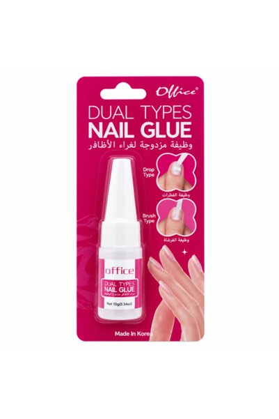Office1 Office - Dual-function nail glue with drops and brush