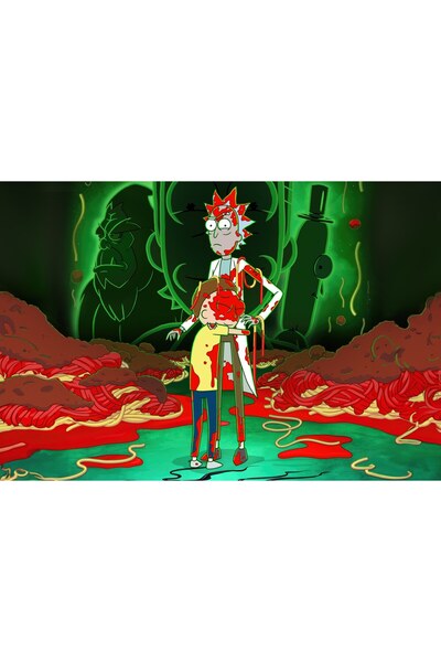 OEM Poster Rick și Morty Sezonul 7, 61x90 cm, poster7095