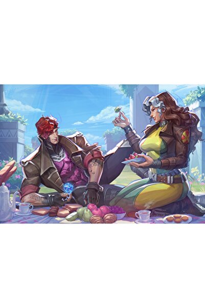 OEM Αφίσα Γκάμπιτ Χ Ρουγκ στο Marvel Rivals, 61x90 εκ., poster5933
