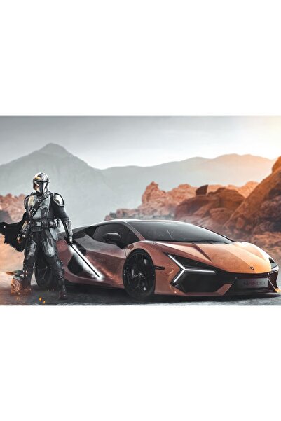 OEM Αφίσα Lambo X The Mandalorian Star Wars, 61x90 εκ., poster6350