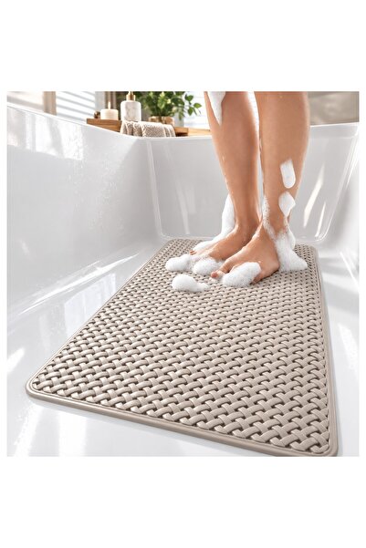OPTIM DEKO Covoraș antiderapant pentru cadă sau duș OPTIMDEKO ® Crem, PVC pre...
