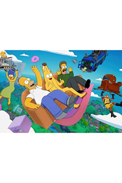 OEM Poster Fortnite X Simpsons, 61x90 cm, poster6008