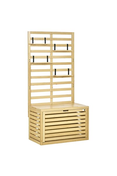 Generic Brand Cutie de depozitare cu grilaj, 4 rafturi suspendate, ușă magnet...