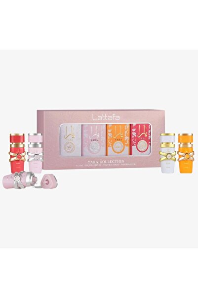 lattafa Yara Collection Eau De Parfum (Candy 5ml, Tous 5ml, Moi 5ml, Yara 5ml)