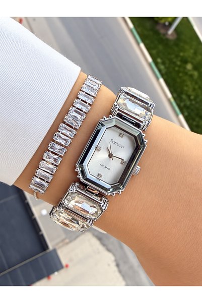 Ferrucci Vintage Stone Women's Wristwatch