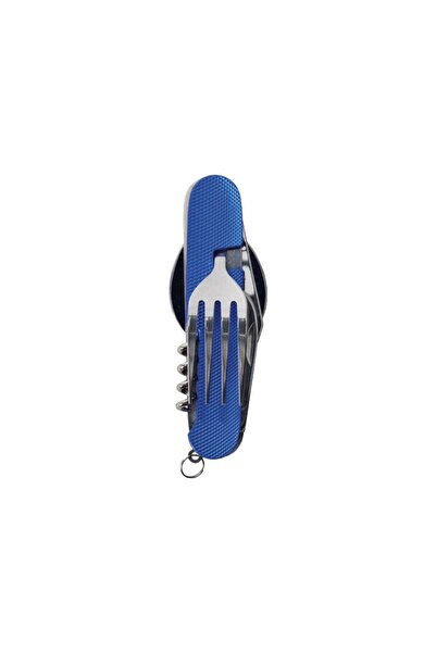 Generic Brand Campout Folding Spoon Fork Corkscrew Colorful