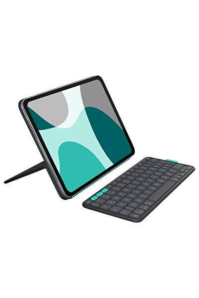 logitech Flip Folio iPad Pro 11 & Air 11/5. Nesil Pizza Box Tablet Kılıfı Grafit