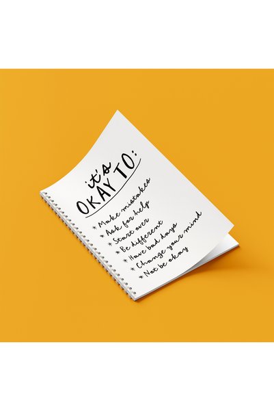 ARTHOUSECOLLECTIVE A4 Spiral Notebook - Unlined School Notebook - 80 Sheets/160 Pages - Graffiti Collection