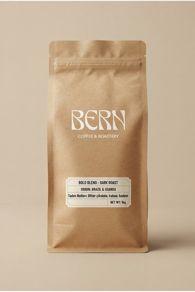 Bern Coffee Bold Blend Koyu Kavrum Kahve Çekirdeği 1kg