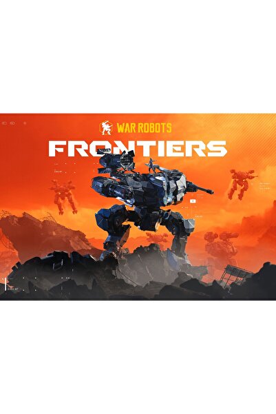 OEM Poster War Robots Frontiers 8k, 61x90 cm, poster7306