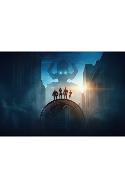 OEM Poster The Fantastic Four First Steps Knight Of Tomorrow, 61x90 cm, poste...