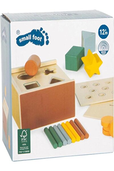 Small Foot Ξύλινο Κουτί Πολλαπλών Δραστηριοτήτων Ταξινόμησης & Αντιστοίχισης ...