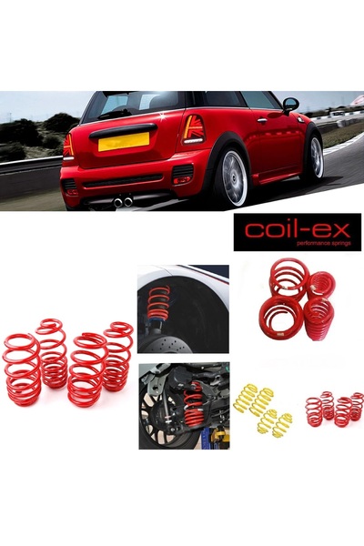 X POWER TUNİNG MİNİ COOPER R53 2001-2007 COİL-EX 3.CM HELEZON SPOR YAY