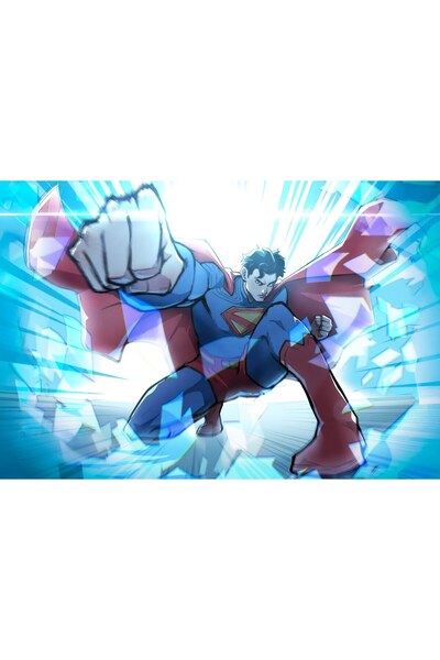 OEM Poster Superman spargând sticla, 61x90 cm, poster8429