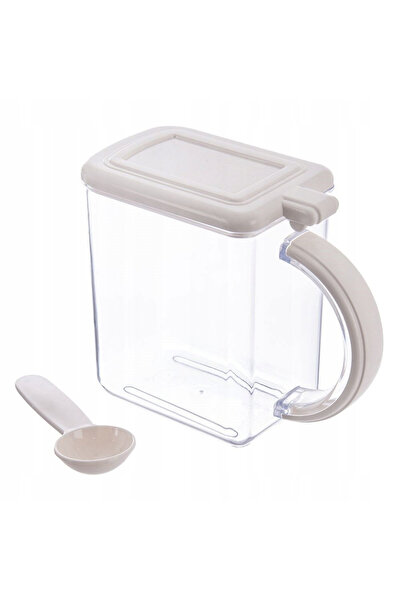 Orion Recipient Bucatarie Sticla, 550 ml, 14x7x11 cm, Manere Si Capac Balama,...