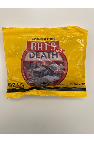 Rat's Death Pasta Fare İlacı 100 gr - Yüksek Çekici Lezzetli Yem, Ev ve İş Yeri Koruma