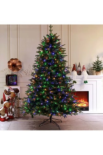 GGEROU Artificial Christmas Tree 1.2M/1.5M/1.8M/2.1M/2.4M/3M With Branch Tips...