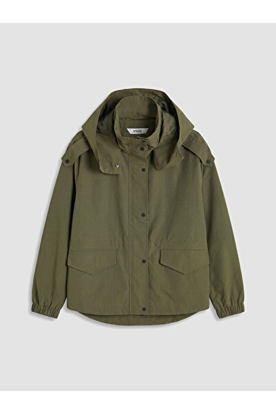 LC Waikiki Hooded Loose-Fit Women's Jacket for Style Enthusiasts from Uzg Store