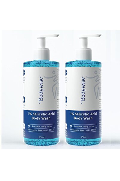 Be Bodywise 1% Salicylic Acid Body Wash 750 ml | Pack of 2 | Refreshing Showe...