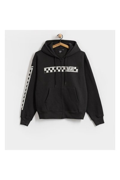Vans Racing Full Zip Erkek Sweatshirt VN000WT2BLK1 Siyah-XL