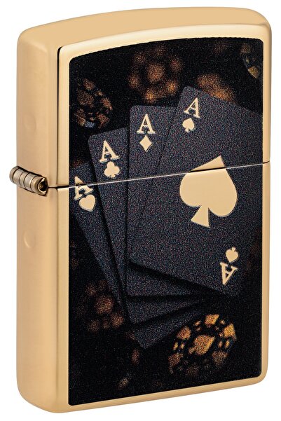 Zippo 254B Poker Design