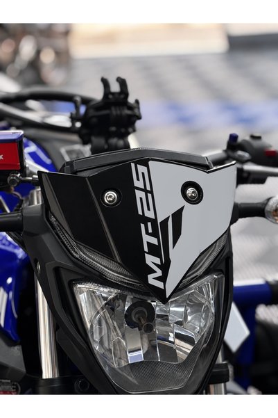 Banxtre Yamaha MT-25 Eski Kasa için Yazılı-MT Logolu Kafa Detay Sticker
