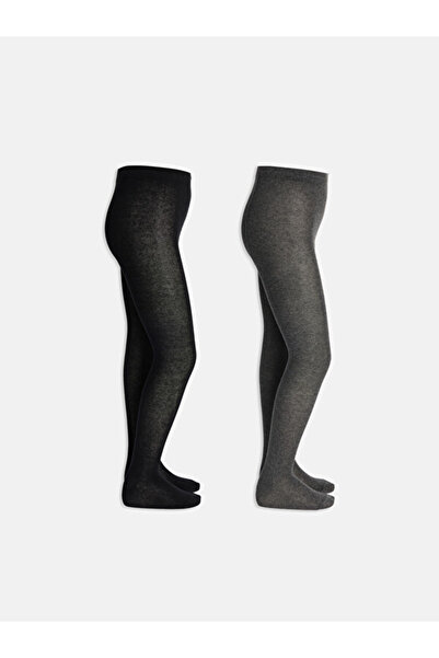 LC Waikiki Plain Girls' Pantyhose 2-Piece Set for Style Enthusiasts from Uzg ...