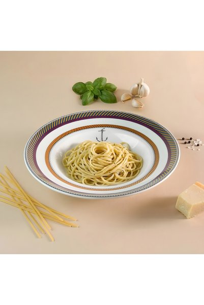 Aryıldız Marvia Makarna Tabağı Sarı 27 cm