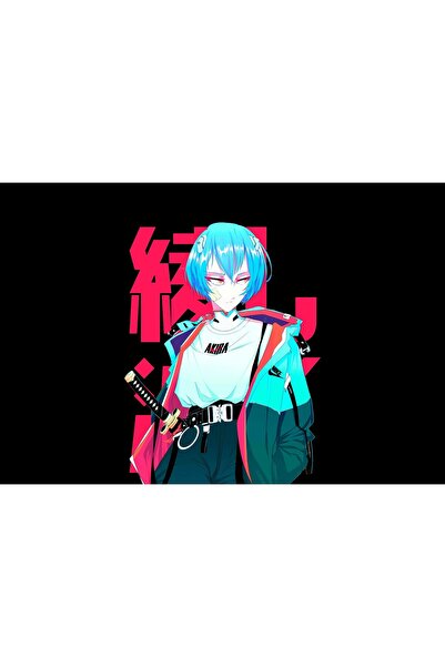 OEM Αφίσα Ρέι Αγιανάμι Neon Genesis Evangelion 4k, 61x90 εκ., poster8930