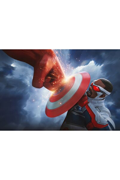 OEM Αφίσα Captain America Brave New World Contest Of Champions, 61x90 εκ., po...